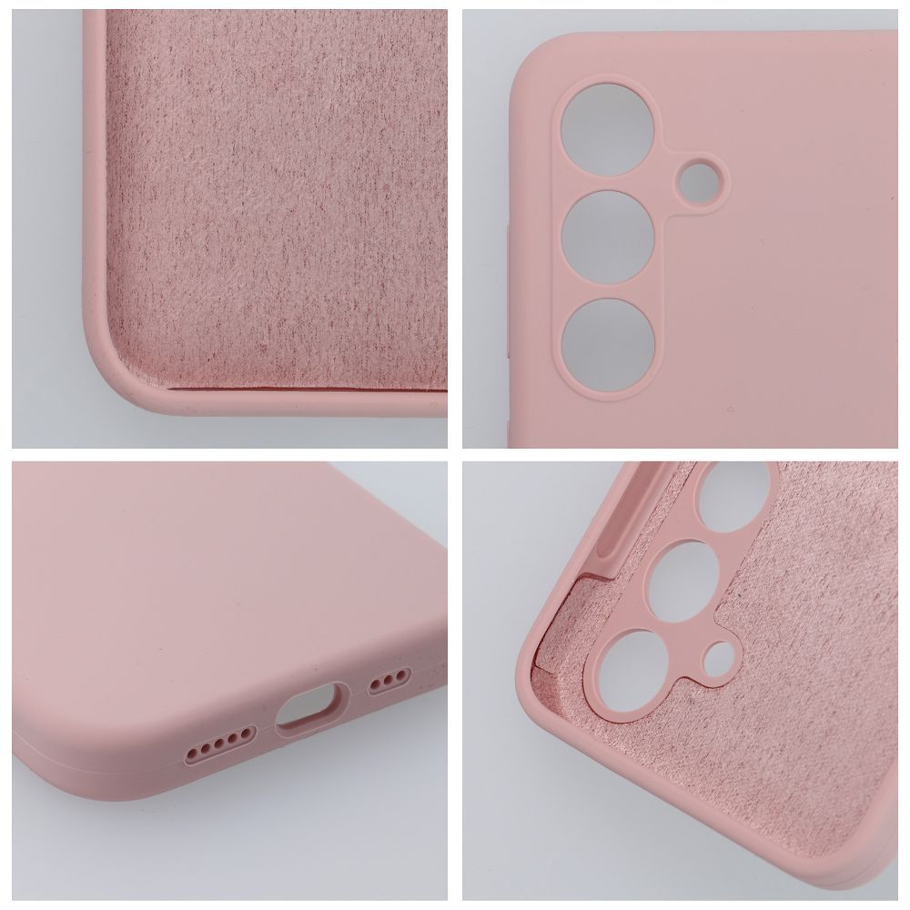 Case SILICONE 2mm for SAMSUNG S24 sand pink