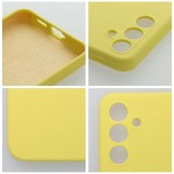 Case SILICONE 2mm for SAMSUNG A55 5G lemon