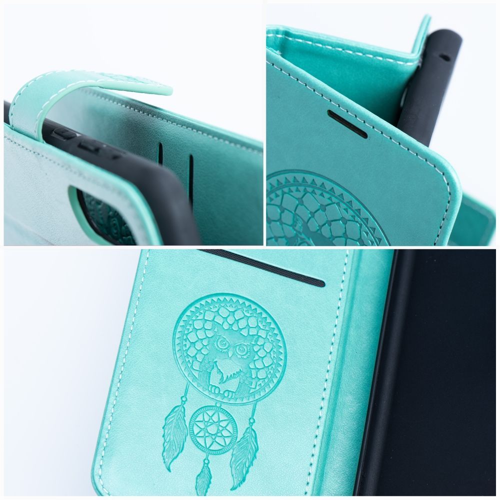 MEZZO Book case for IPHONE 16 Plus dreamcatcher green