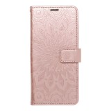 MEZZO Book case for IPHONE 16 Plus mandala rose gold