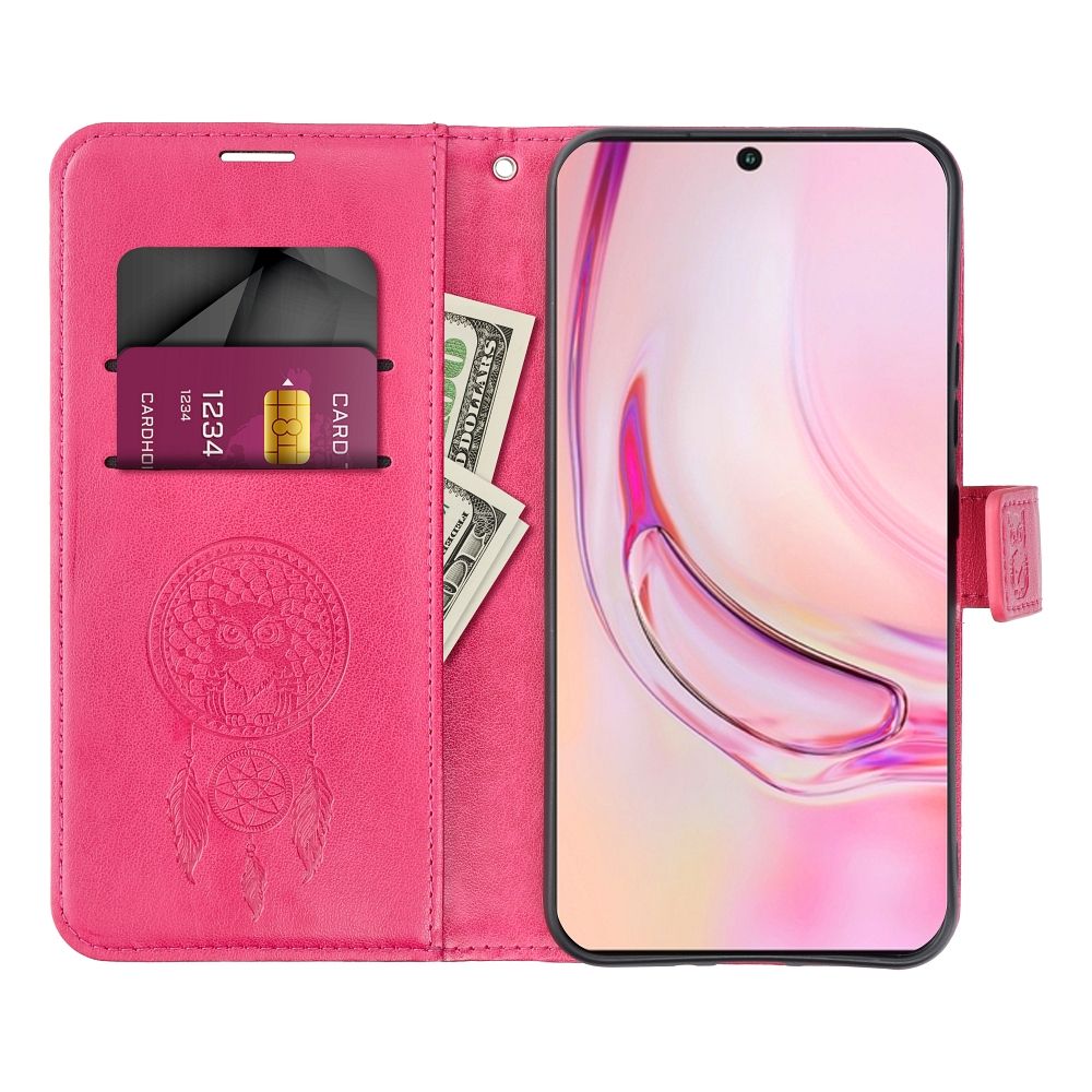 MEZZO Book case for IPHONE 16 Pro dreamcatcher magenta