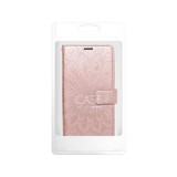 Flipové pouzdro MEZZO Book case pro Apple iPhone 13, mandala rose gold