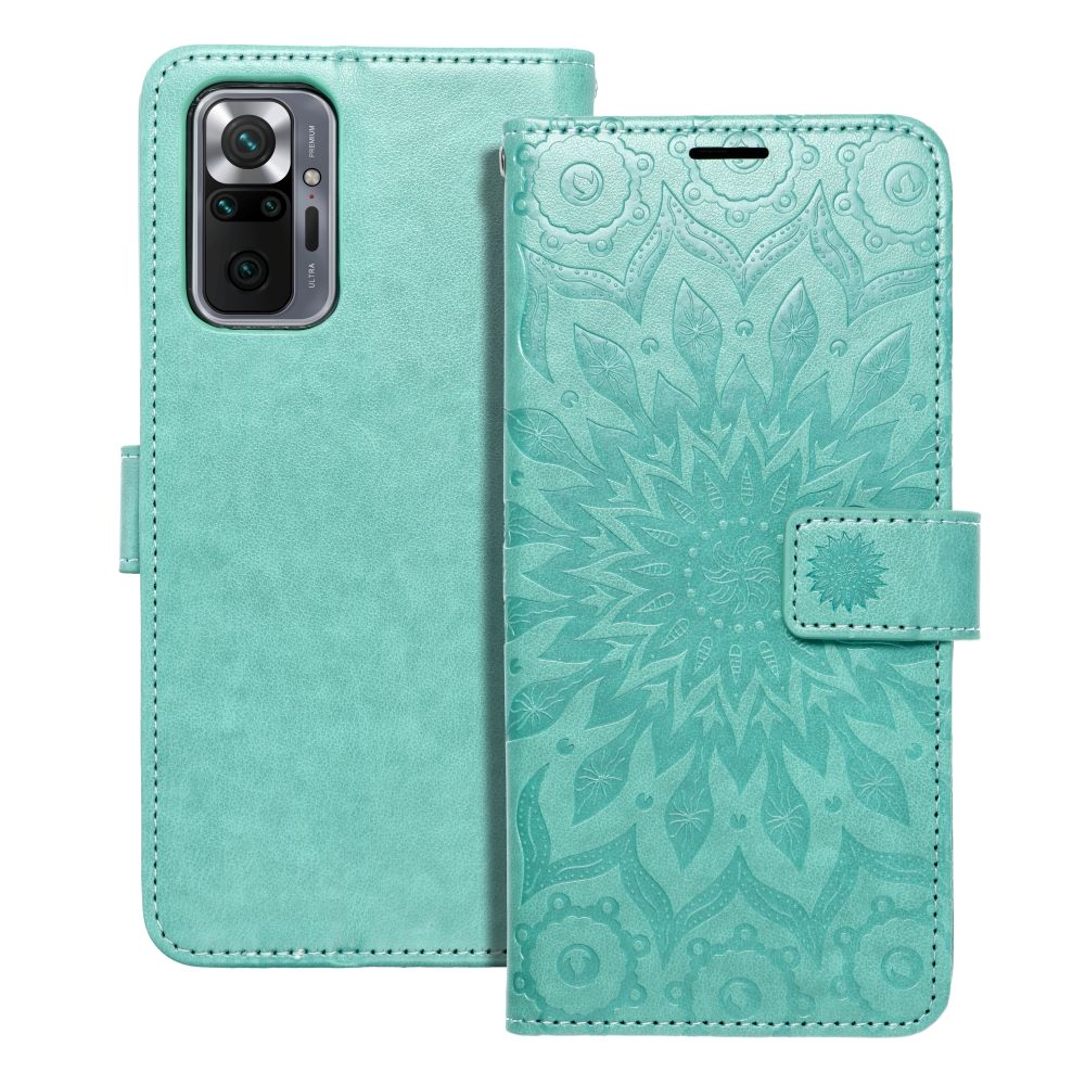 MEZZO Book case for XIAOMI Redmi Note 10 Pro mandala green