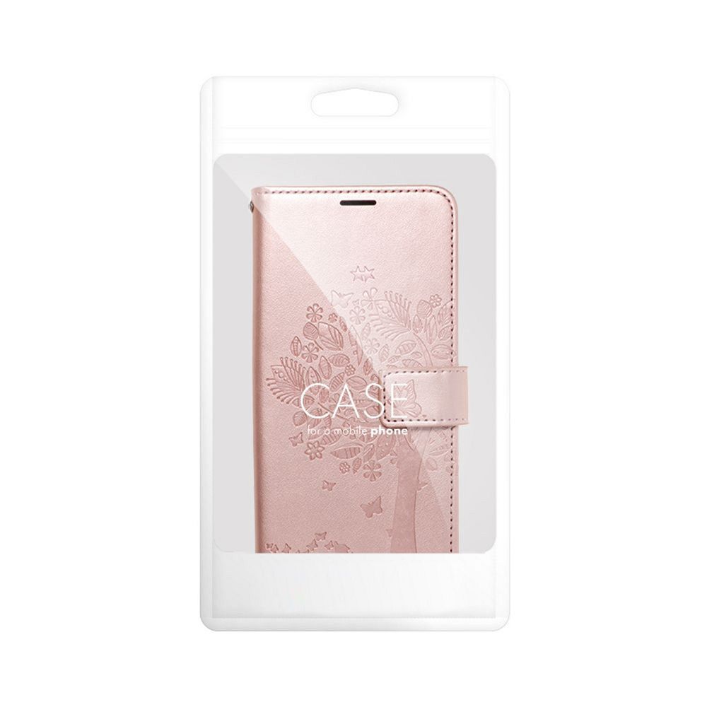 MEZZO Book case for XIAOMI Redmi Note 10 Pro tree rose gold