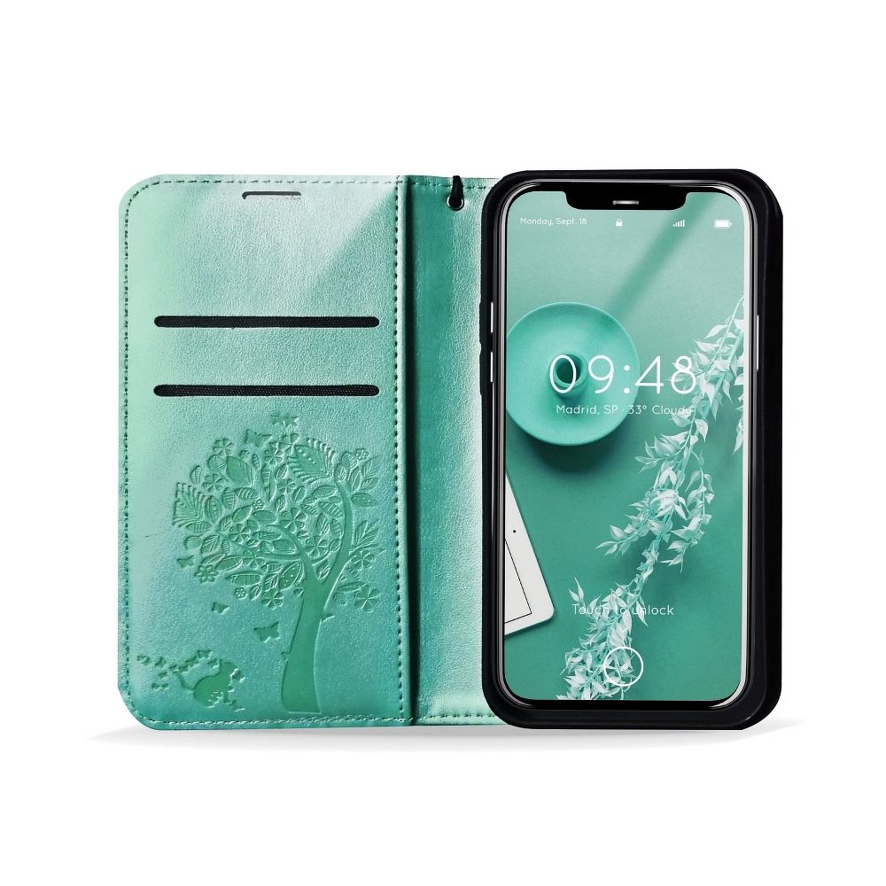 MEZZO Book case for XIAOMI Redmi Note 10 Pro tree green