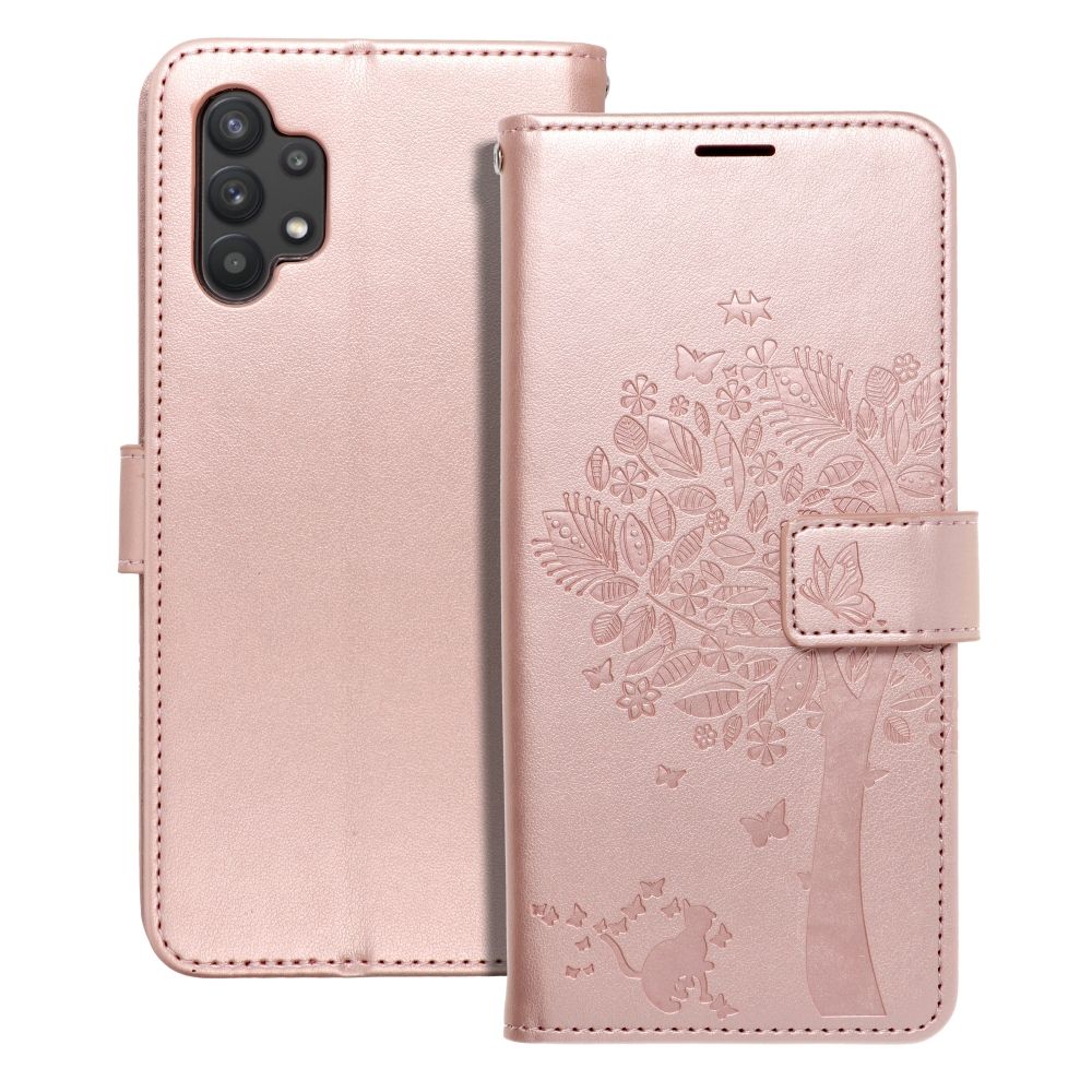 MEZZO Book case for SAMSUNG A32 5G tree rose gold