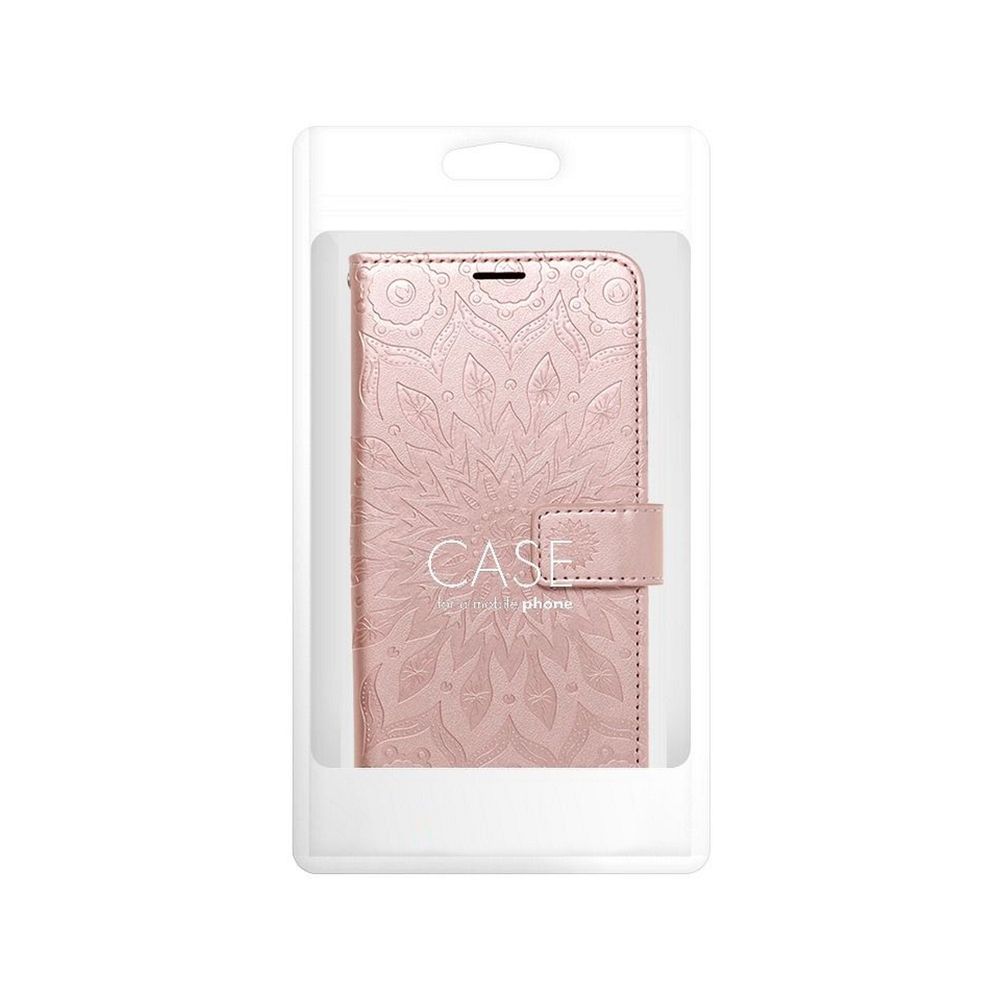 MEZZO Book case for SAMSUNG S22 mandala rose gold