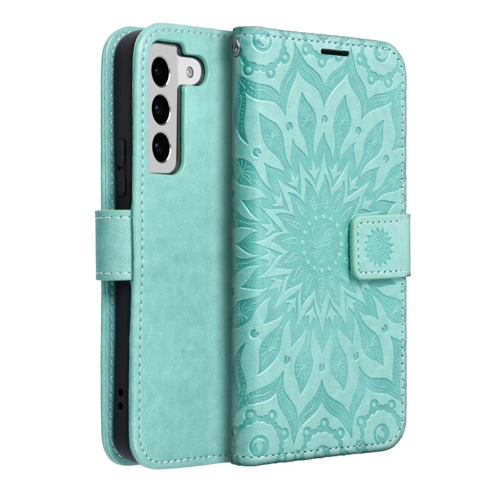 MEZZO Book case for SAMSUNG S22 mandala green