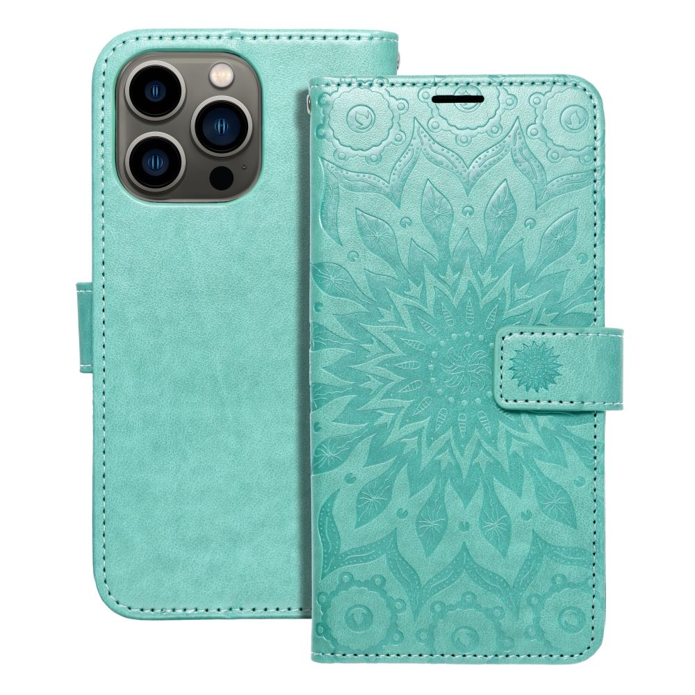 MEZZO Book case for IPHONE 13 Pro mandala green