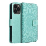 MEZZO Book case for IPHONE 13 Pro Max mandala green