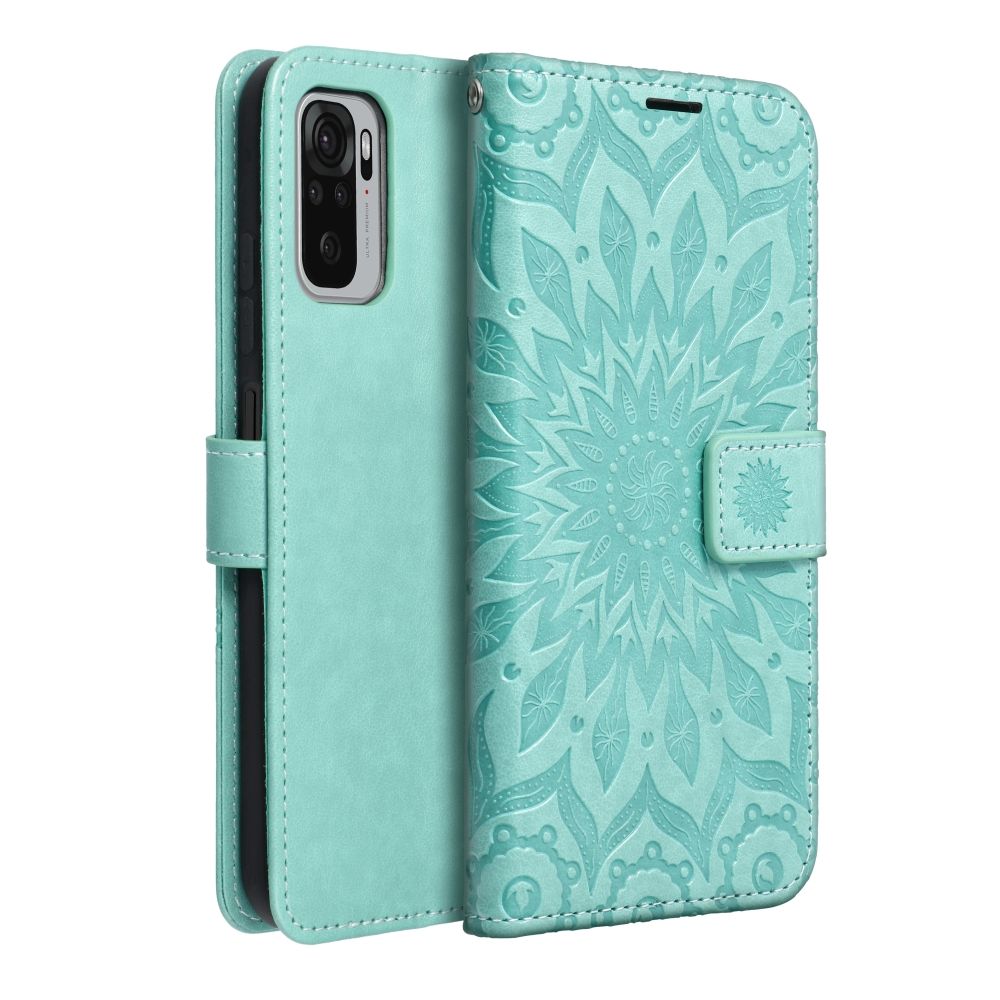 MEZZO Book case for XIAOMI Redmi Note 10 5G / Poco M3 Pro / Poco M3 Pro 5G mandala green