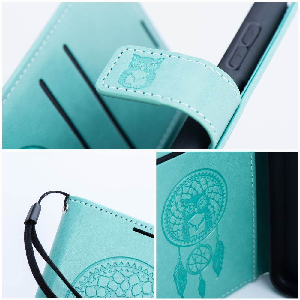 MEZZO Book case for SAMSUNG S24 dreamcatcher green