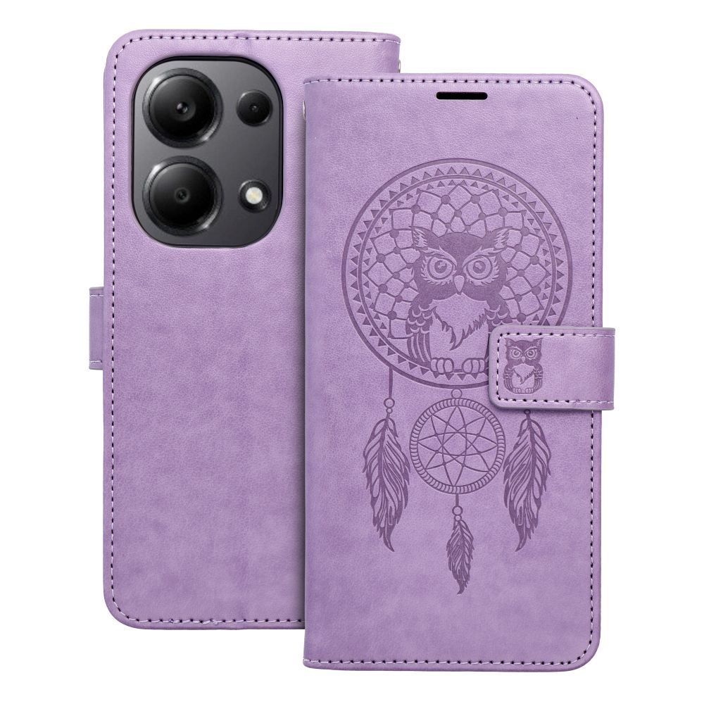 MEZZO Book case for XIAOMI Redmi Note 13 Pro 4G dreamcatcher purple