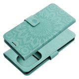 MEZZO Book case for XIAOMI Redmi Note 13 Pro 4G mandala green