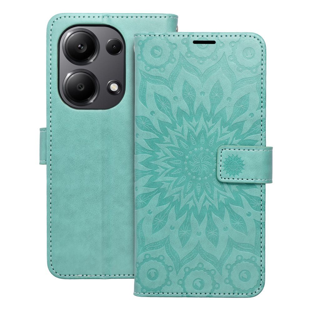 MEZZO Book case for XIAOMI Redmi Note 13 Pro 4G mandala green