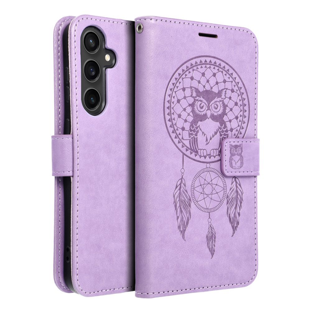 MEZZO Book case for SAMSUNG S23 FE dreamcatcher purple