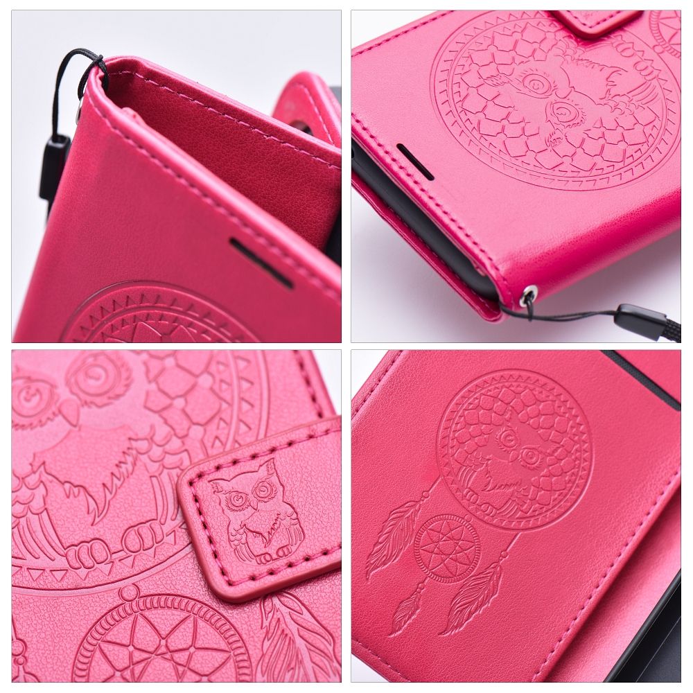 MEZZO Book case for IPHONE 15 dreamcatcher magenta