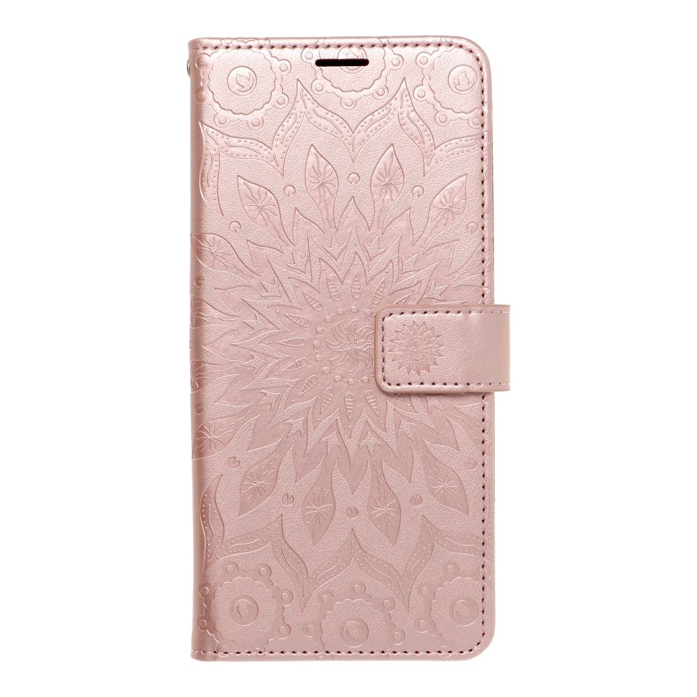 MEZZO Book case for IPHONE 15 Plus mandala rose gold