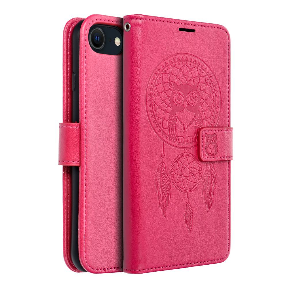 MEZZO Book case for IPHONE 7 / 8 / SE 2020 / SE 2022 dreamcatcher magenta