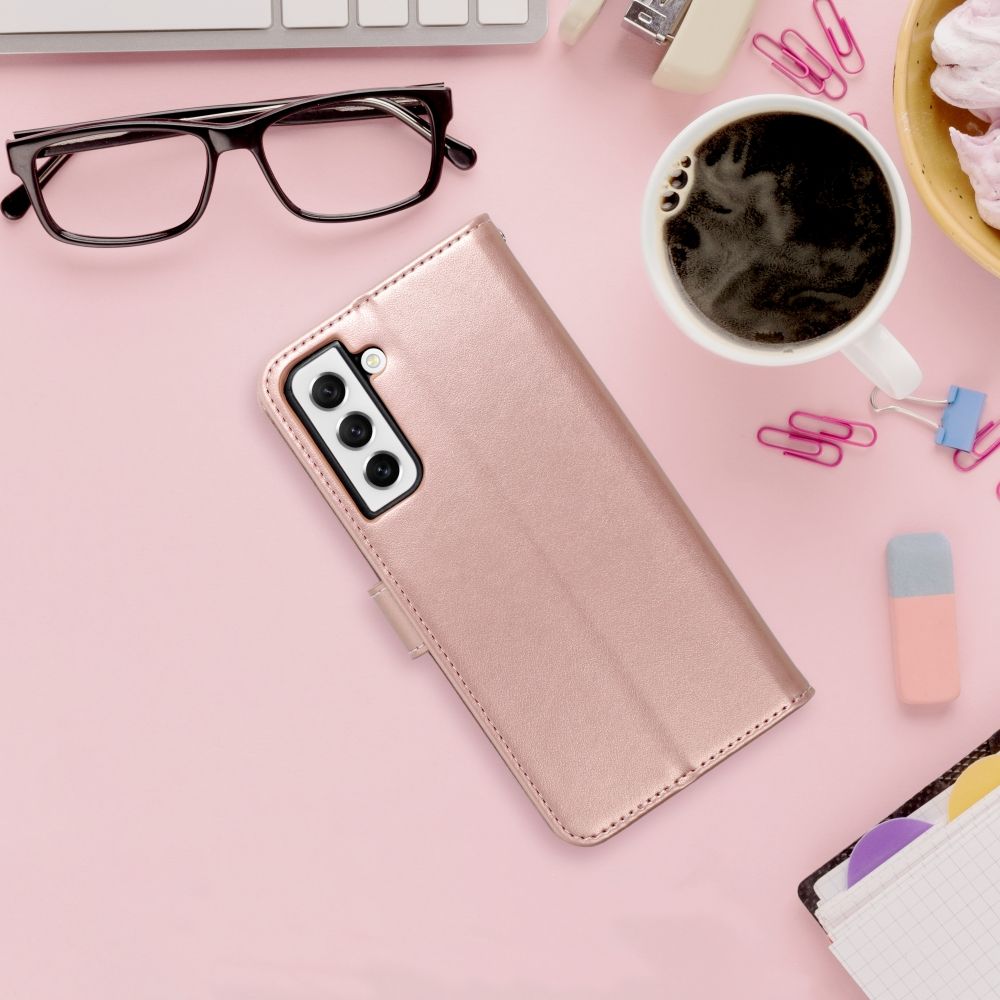 MEZZO Book case for SAMSUNG A55 5G mandala rose gold