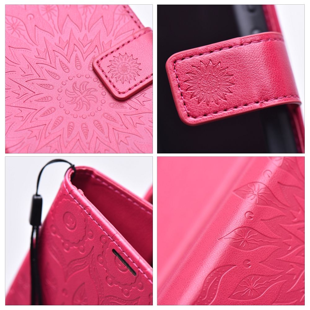 MEZZO Book case for XIAOMI Redmi Note 13 Pro Plus 5G mandala magenta