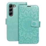 MEZZO Book case for SAMSUNG S23 Plus mandala green