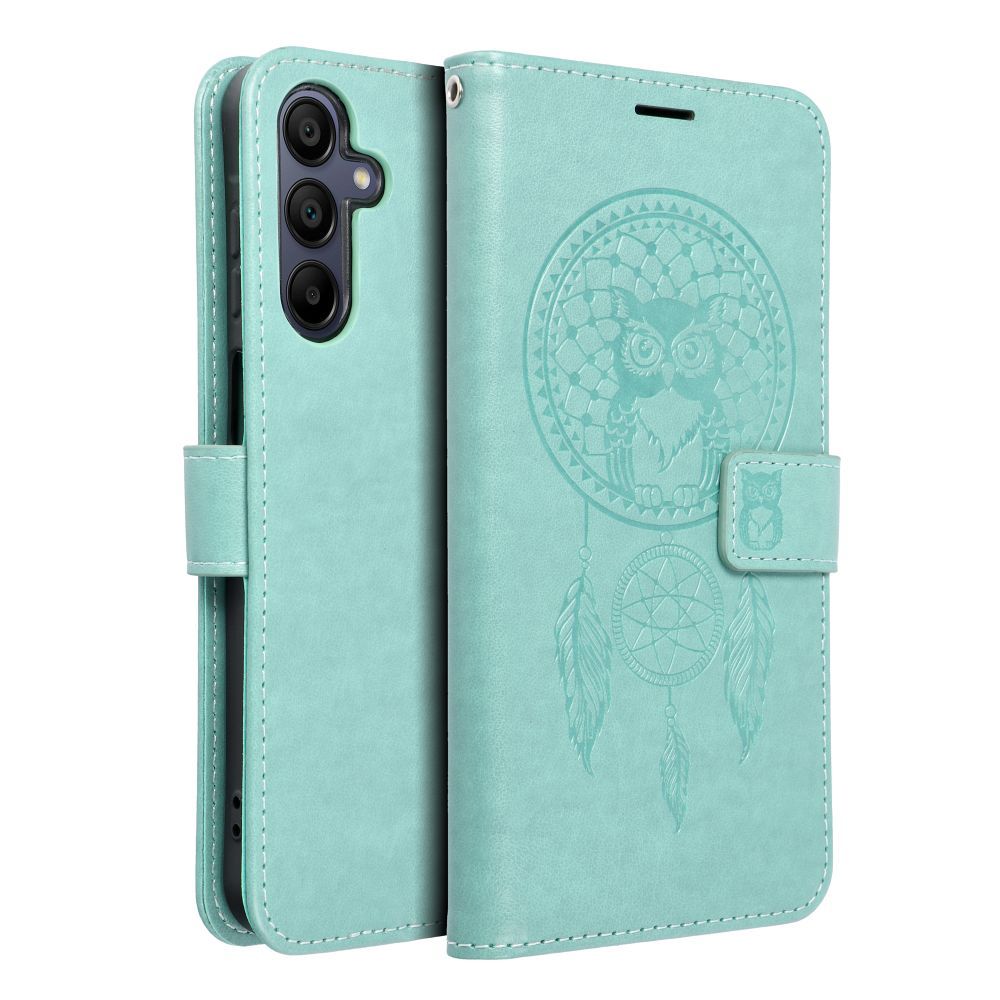 MEZZO Book case for SAMSUNG A15 4G / A15 5G dreamcatcher green