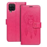 MEZZO Book case for SAMSUNG A12 / M12 dreamcatcher magenta