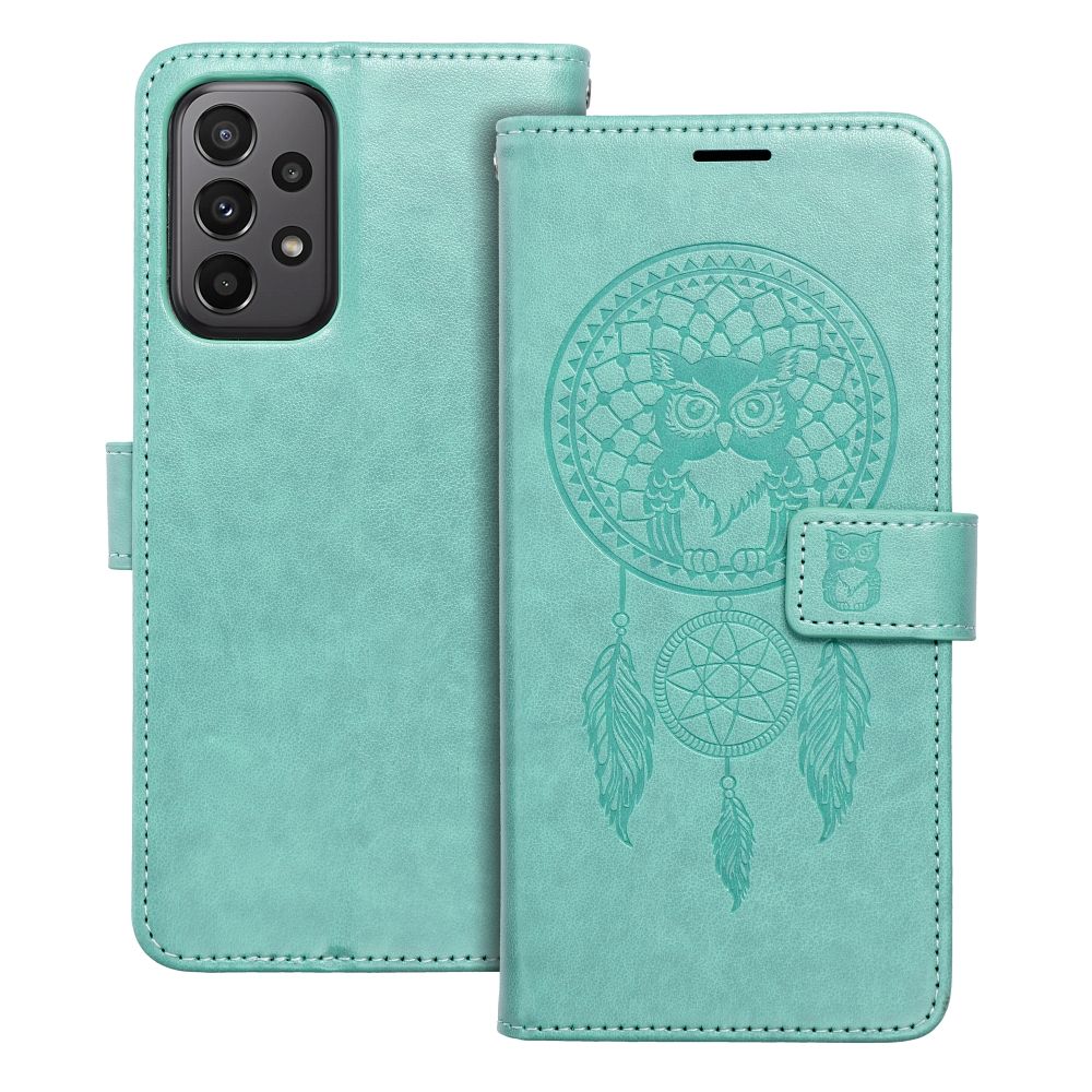 MEZZO Book case for SAMSUNG A23 5G dreamcatcher green