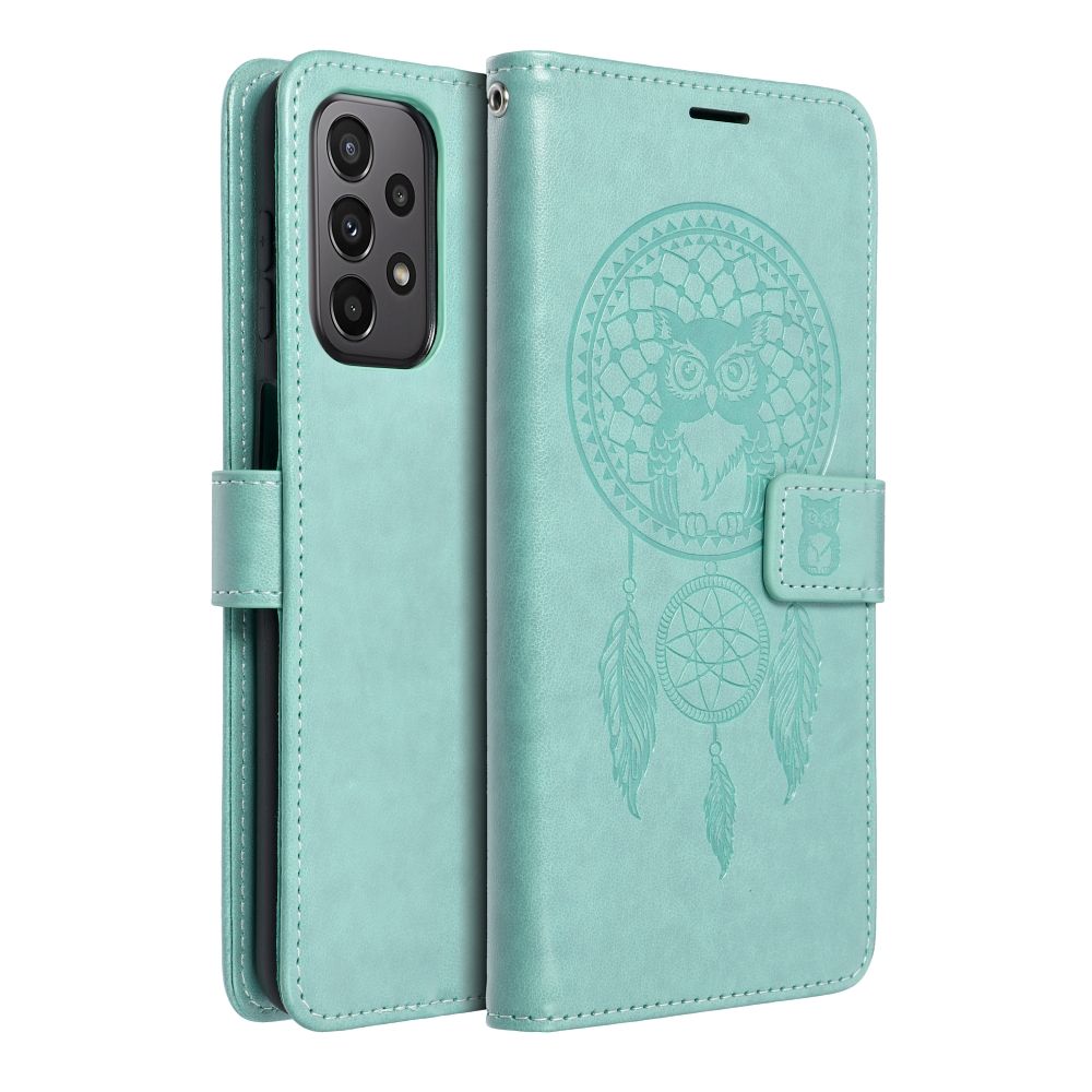 MEZZO Book case for SAMSUNG A23 5G dreamcatcher green