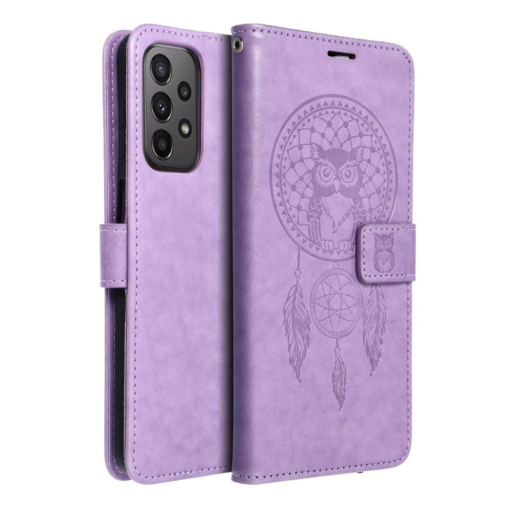 MEZZO Book case for SAMSUNG A23 5G dreamcatcher purple