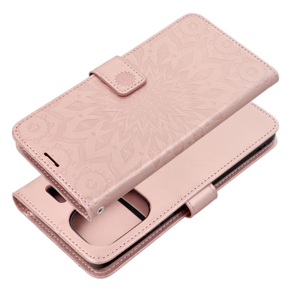 MEZZO Book case for XIAOMI Redmi Note 13 Pro Plus 5G mandala rose gold