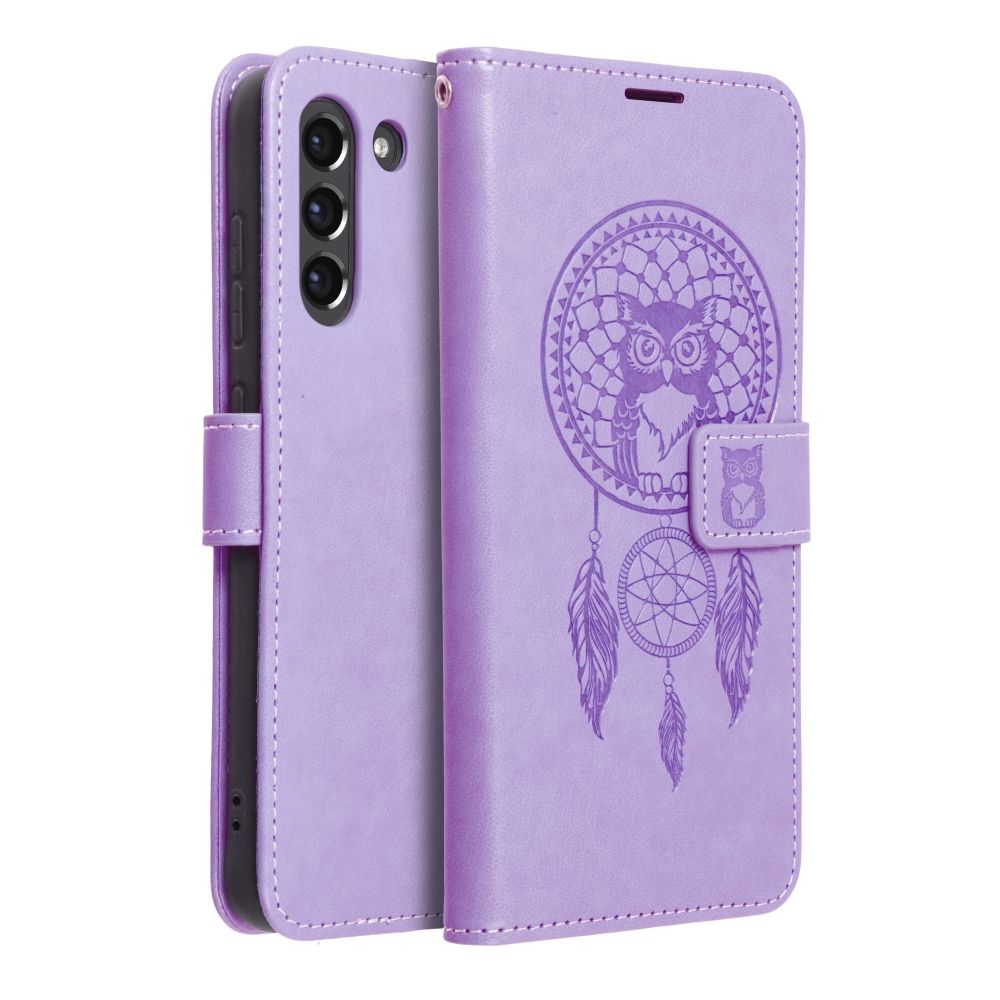 MEZZO Book case for SAMSUNG S21 FE dreamcatcher purple