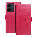 MEZZO Book case for XIAOMI Redmi 13C / POCO C65 dreamcatcher magenta