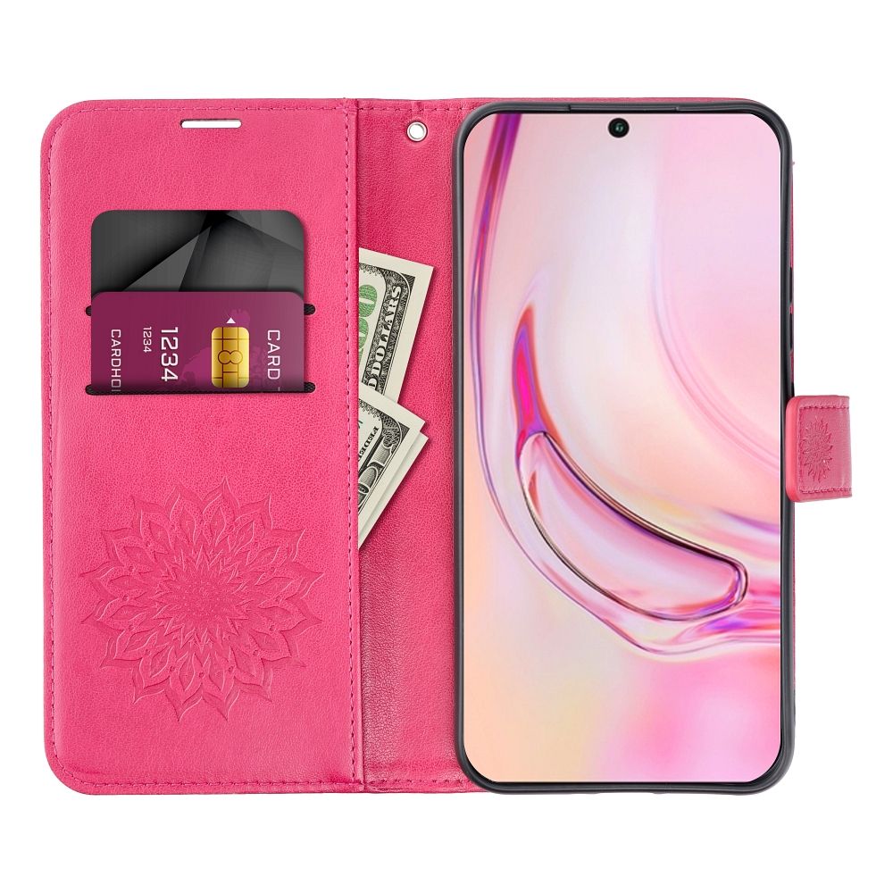 MEZZO Book case for XIAOMI Redmi Note 13 5G mandala magenta