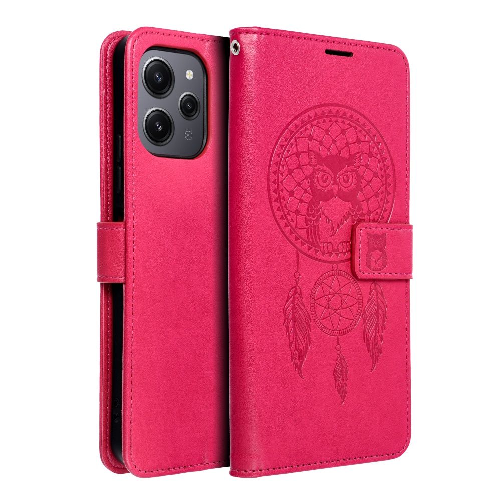 MEZZO Book case for XIAOMI Redmi 12 4G / 12 5G dreamcatcher magenta