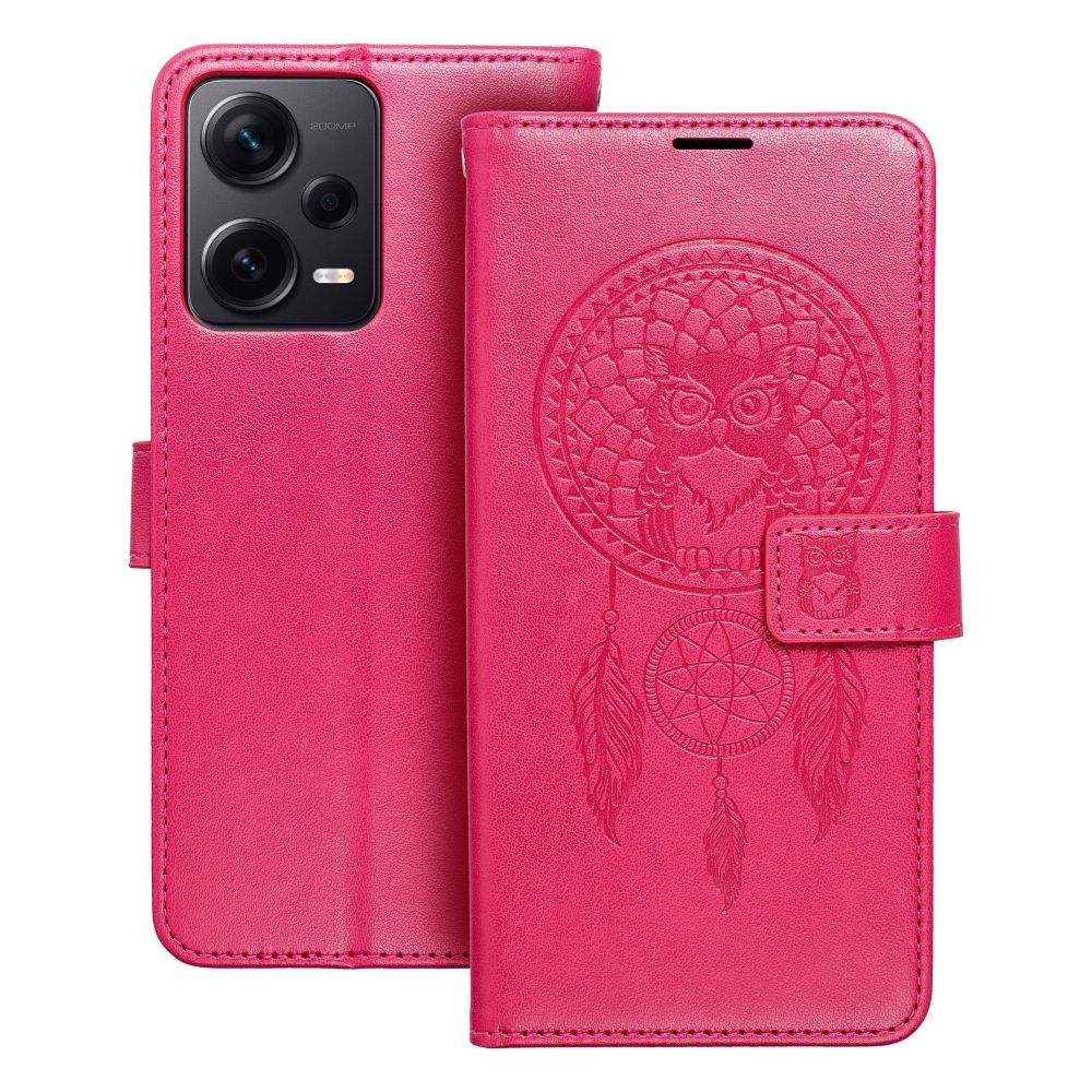 MEZZO Book case for XIAOMI Redmi Note 12 Pro 5G dreamcatcher magenta