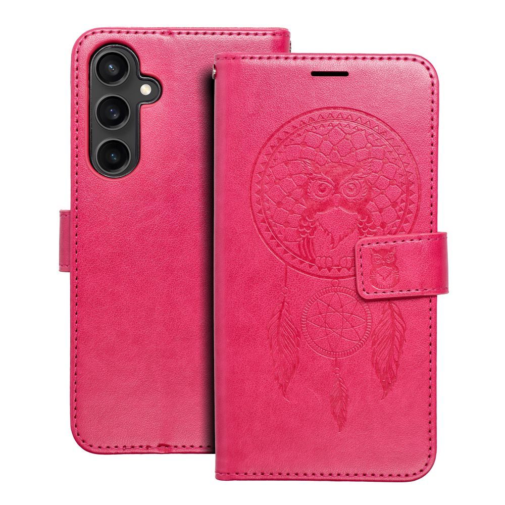 MEZZO Book case for SAMSUNG S23 FE dreamcatcher magenta