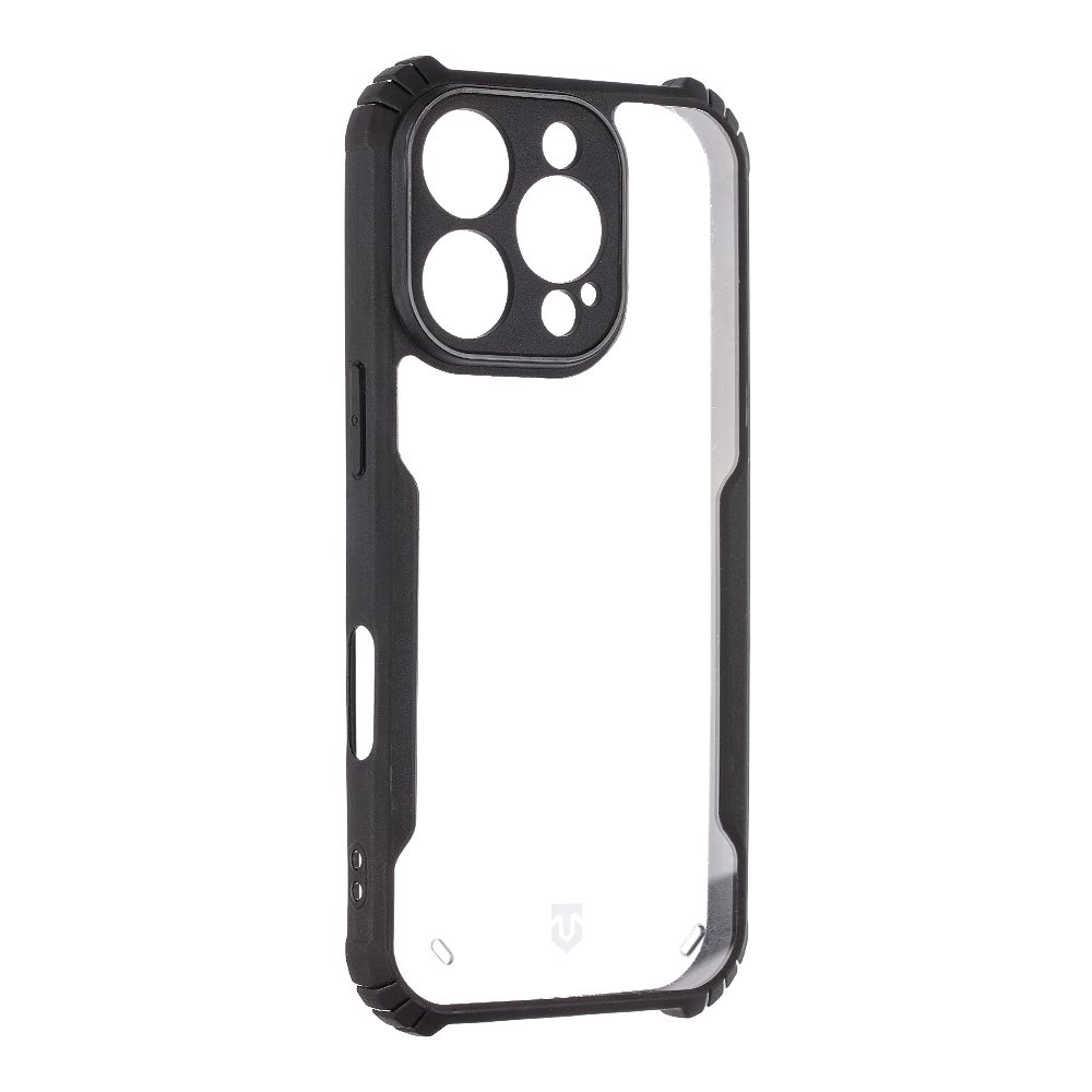 Tactical Quantum Stealth Kryt pro Apple iPhone 16 Pro Clear/Black