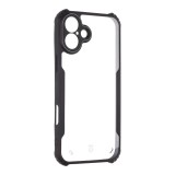 Tactical Quantum Stealth Kryt pro Apple iPhone 16 Plus Clear/Black