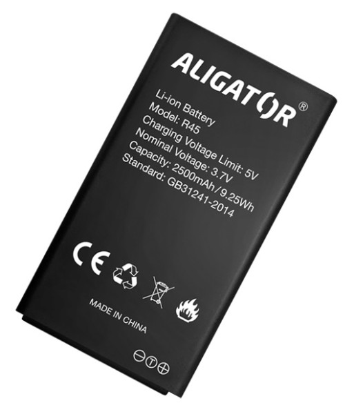 Batéria ALIGATOR R45 eXtremo, Li-Ion 2500 mAh, originálny