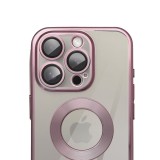 Case GLAM for IPHONE 16 Plus rose pink