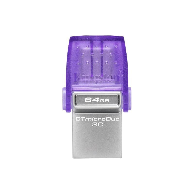 Flash disk Kingston DataTraveler microDuo 3C 64GB 200MB/s dual USB-A + USB-C