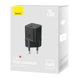 Baseus GaN5 Mini 20W černá