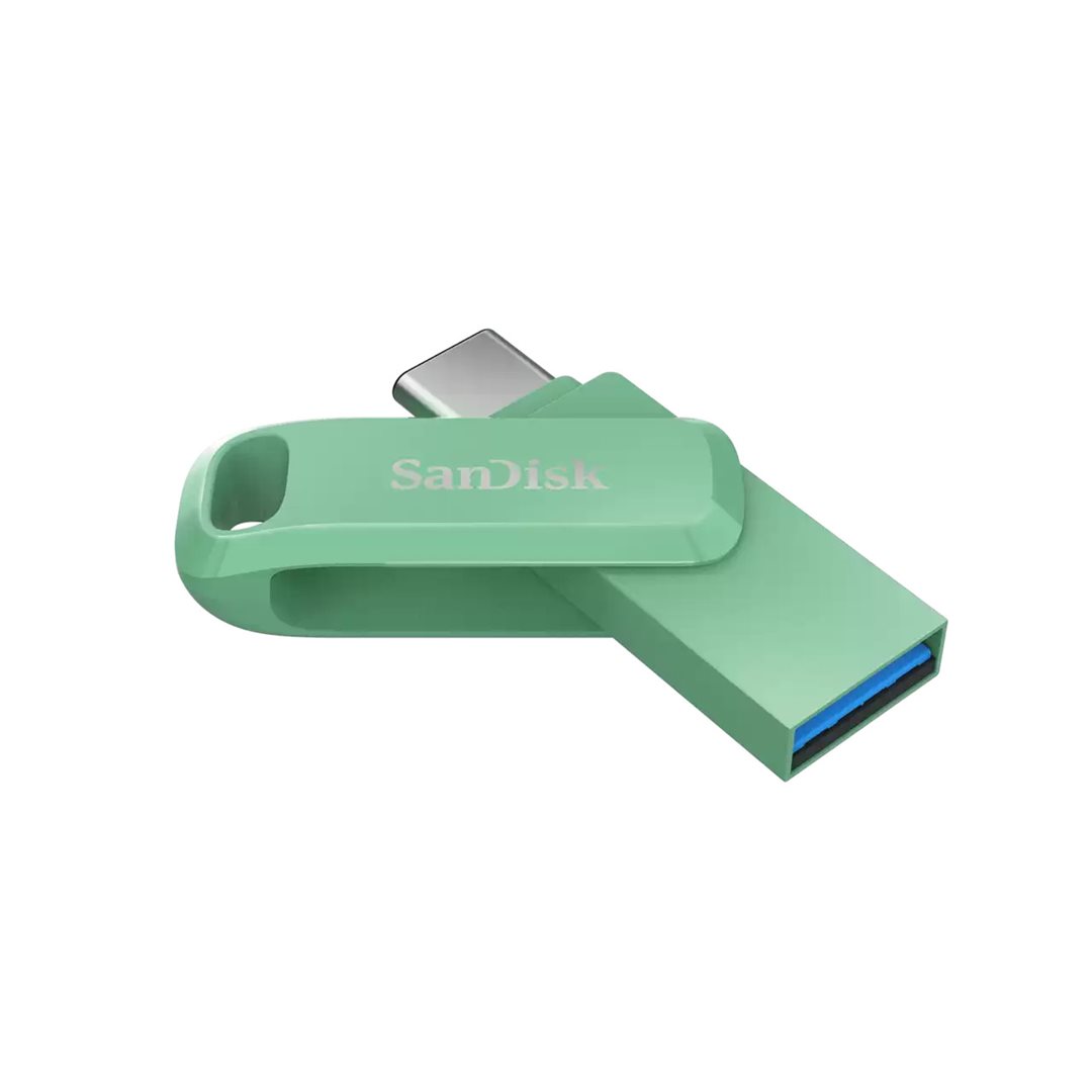 SanDisk Ultra Dual Drive Go 256GB USB 3.2/USB-A + USB-C Zelená