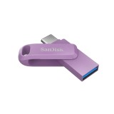 SanDisk Ultra Dual Drive Go 256GB USB 3.2/USB-A + USB-C/Fialová