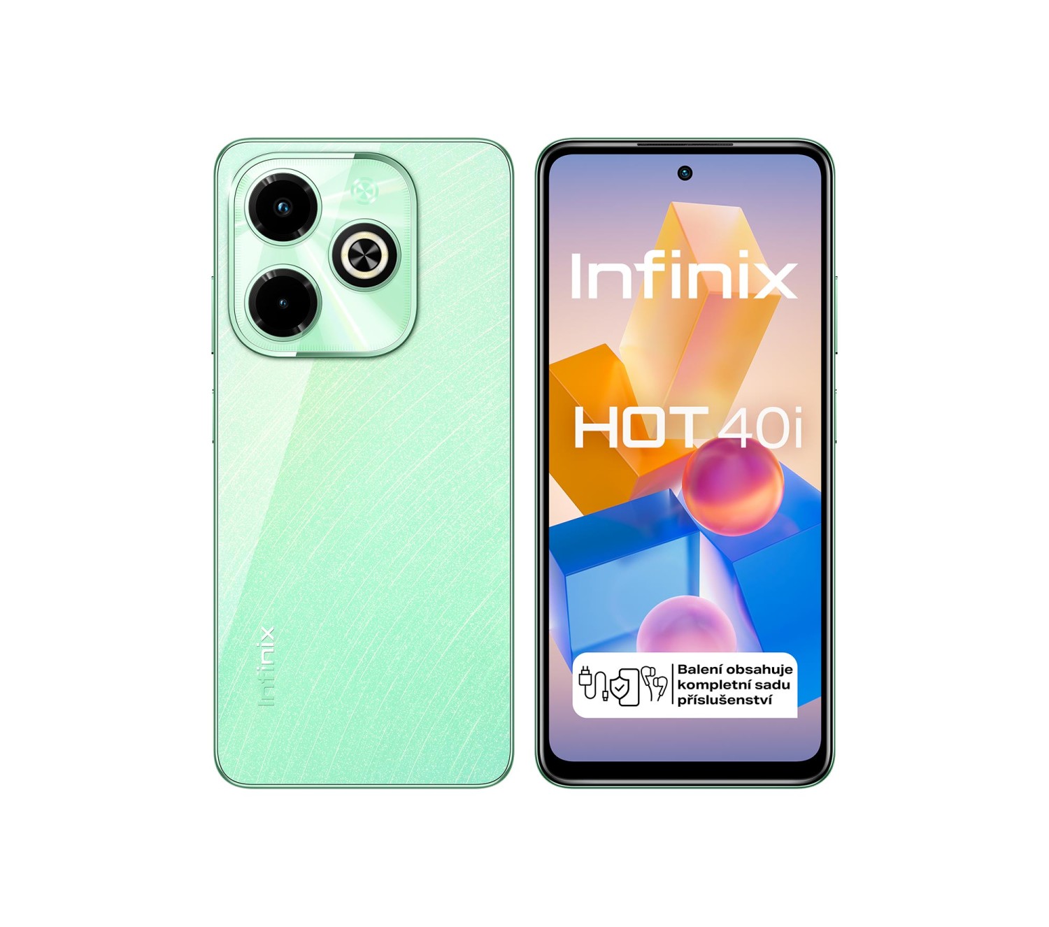 Infinix Hot 40i 4GB/128GB Starfall Green