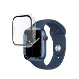 Ochranné pouzdro FIXED Pure s temperovaným sklem pro Apple Watch 10 42mm, čirá