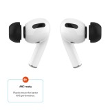 Špunty z paměťové pěny FIXED Plugs Pro pro Apple Airpods Pro/Pro 2, 2 sady, velikost L