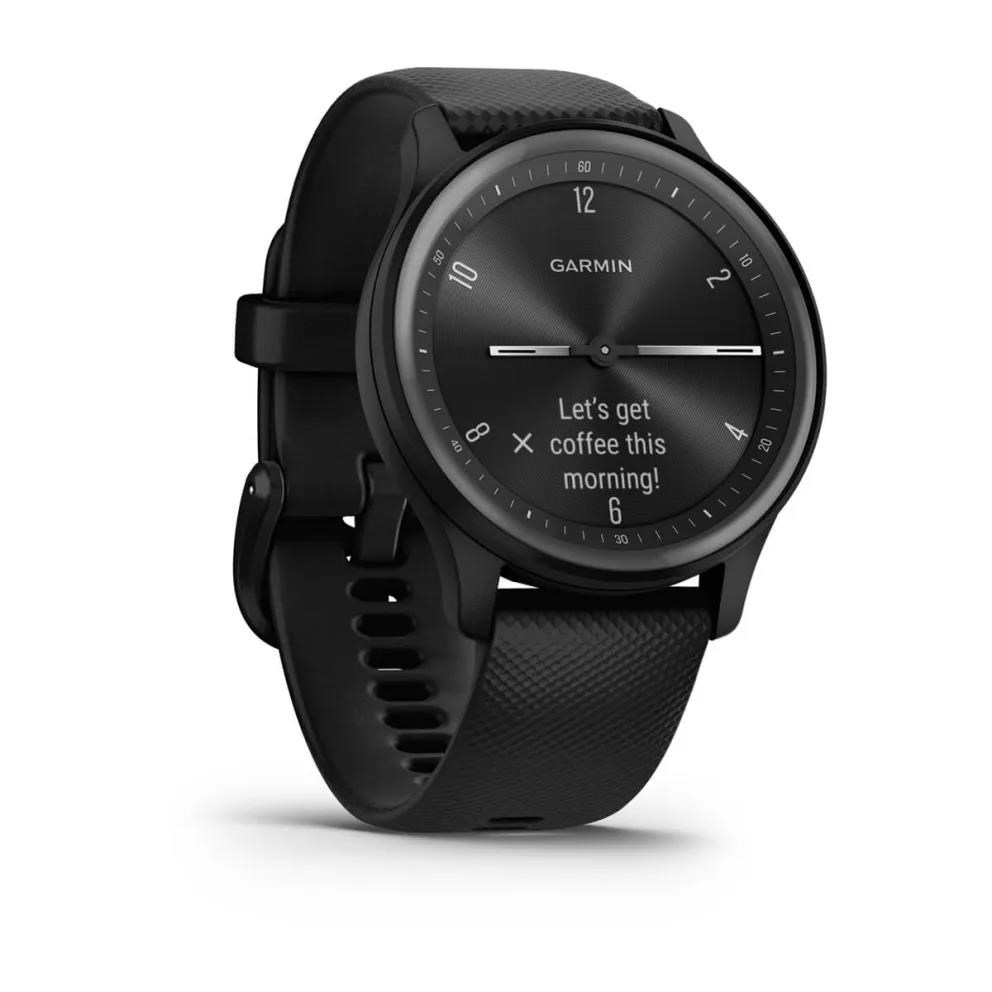 Garmin vívomove® Sport Slate/Black Silicone Band